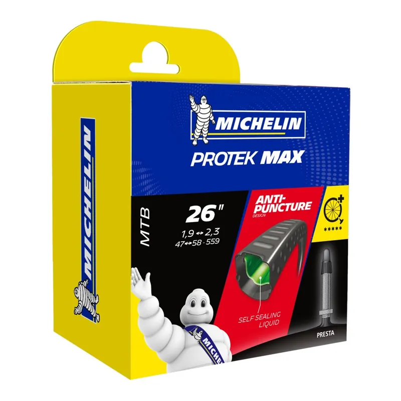 Michelin Protek Max Schlauch - 26" MTB 1.85-2.40" Beliebt