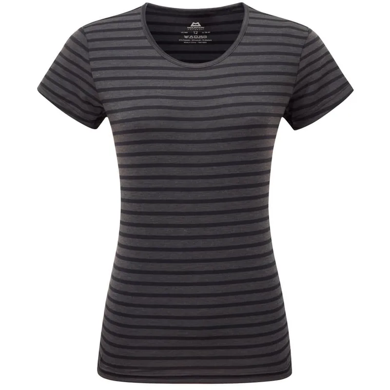 Sofort Bestellen Mountain Equipment Groundup Stripe T-Shirt Damen ME-007393 - cosmos stripe