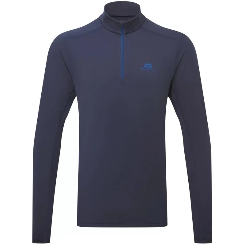 Super-Preis Mountain Equipment Cerrig Zip T Langarm-Shirt Herren ME-007462 - cosmos