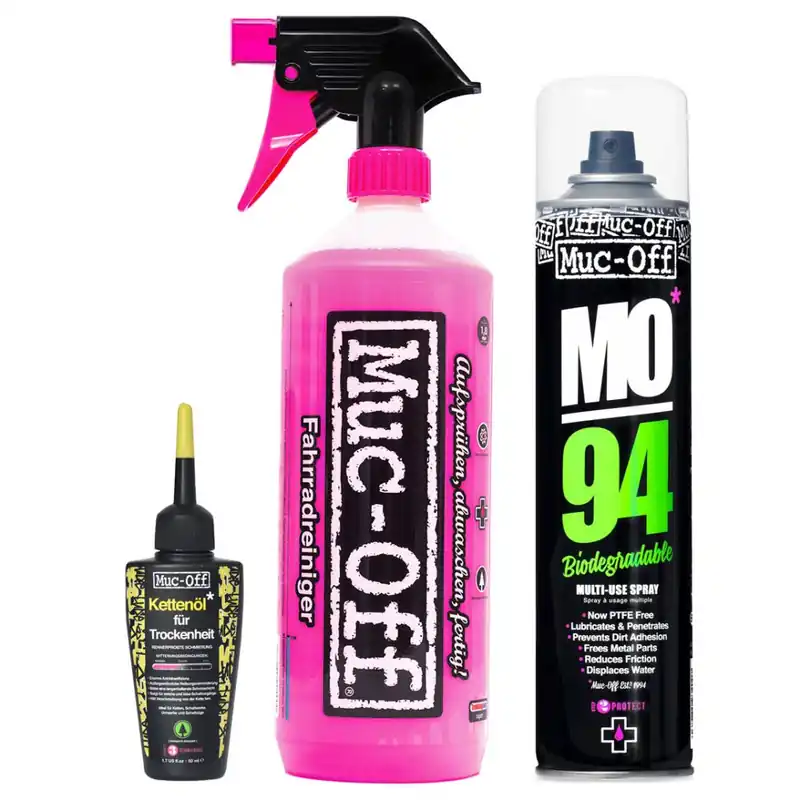 Muc-Off Wash Protect and Dry Fahrradreiniger Kit Beliebt