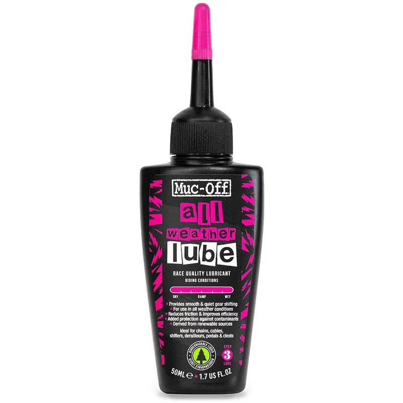 Neu Muc-Off All Weather Kettenschmiermittel - 50 ml