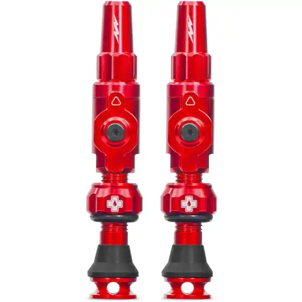 Mega-Angebot Muc-Off Big Bore Lite Tubeless Ventile Set (Paar) - rot