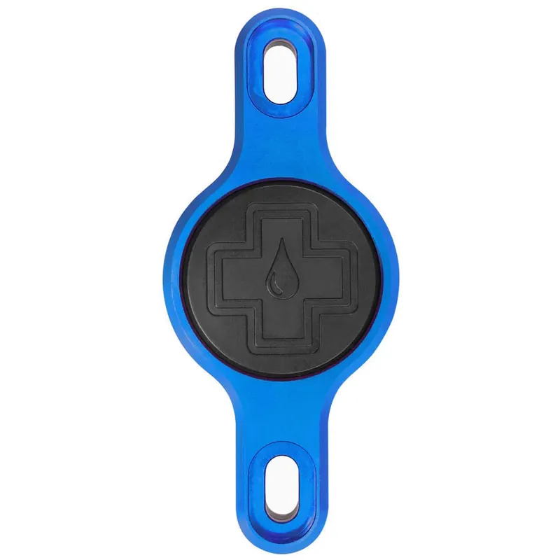 Neu Im Sortiment Muc-Off Secure Tag Holder 2.0 - Halterung für AirTag - blau