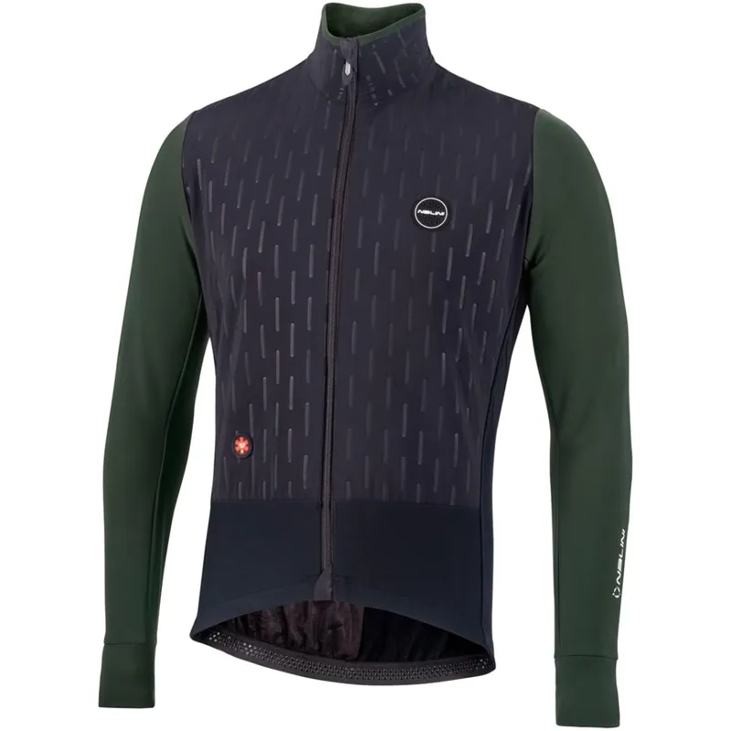 Nalini HP Embossed Fahrradjacke Herren - black/forest green 4450 Bestpreis