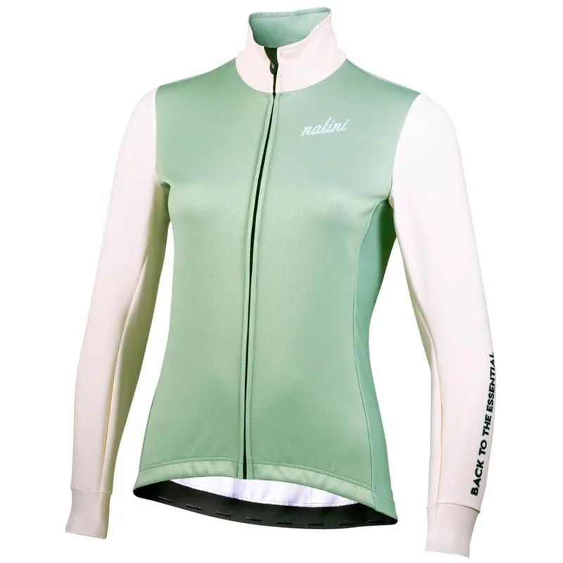 Heißes Angebot Nalini Race Warm Fahrradjacke Damen - sage/pristine 4400