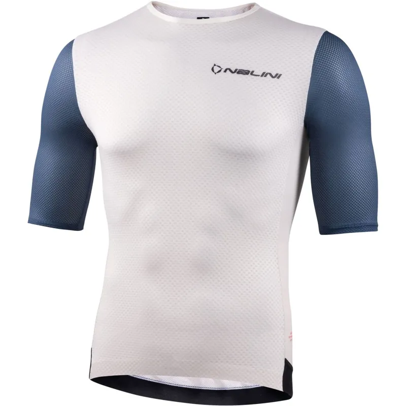 Nalini Fresh WZ Radtrikot Herren - pristine/blu/coral 4010 Wochenendangebot