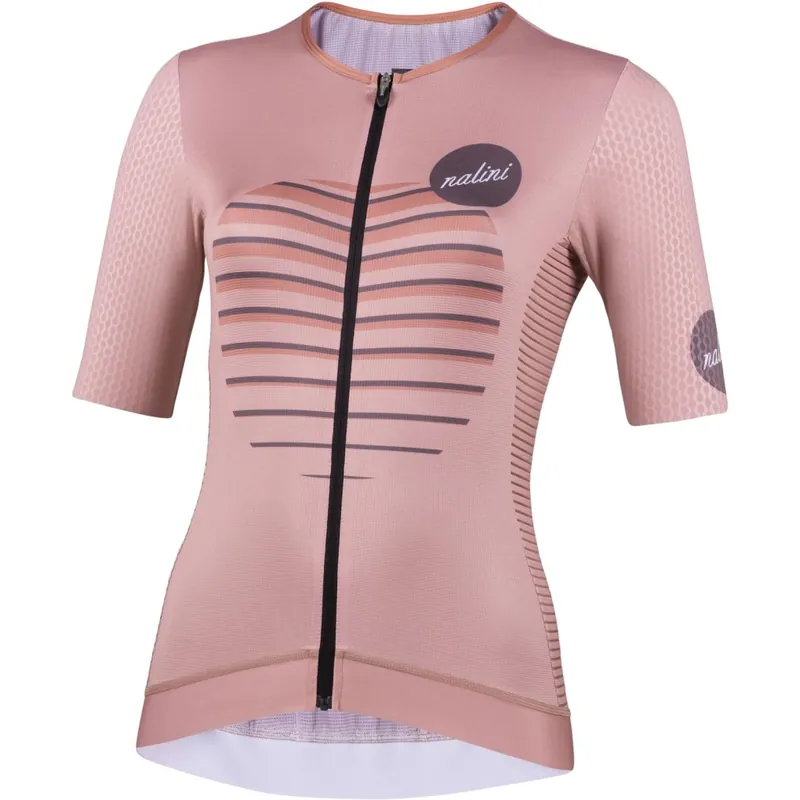 Nur Heute Nalini New Laser Kurzarm-Trikot Damen - dusty pink 4700