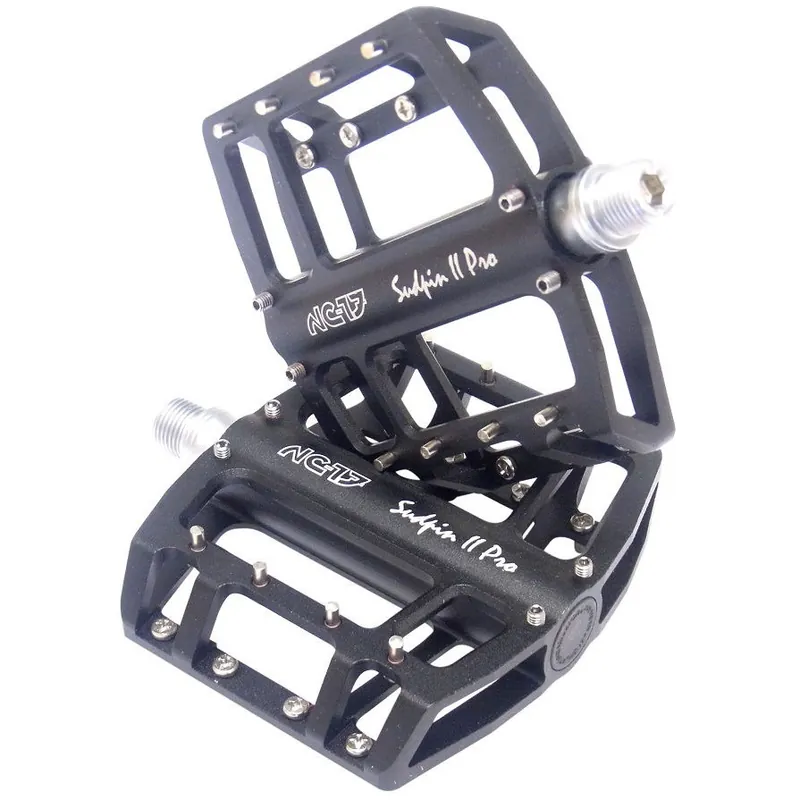 NC-17 Sudpin II Pro Plattform Pedal - schwarz Expressversand