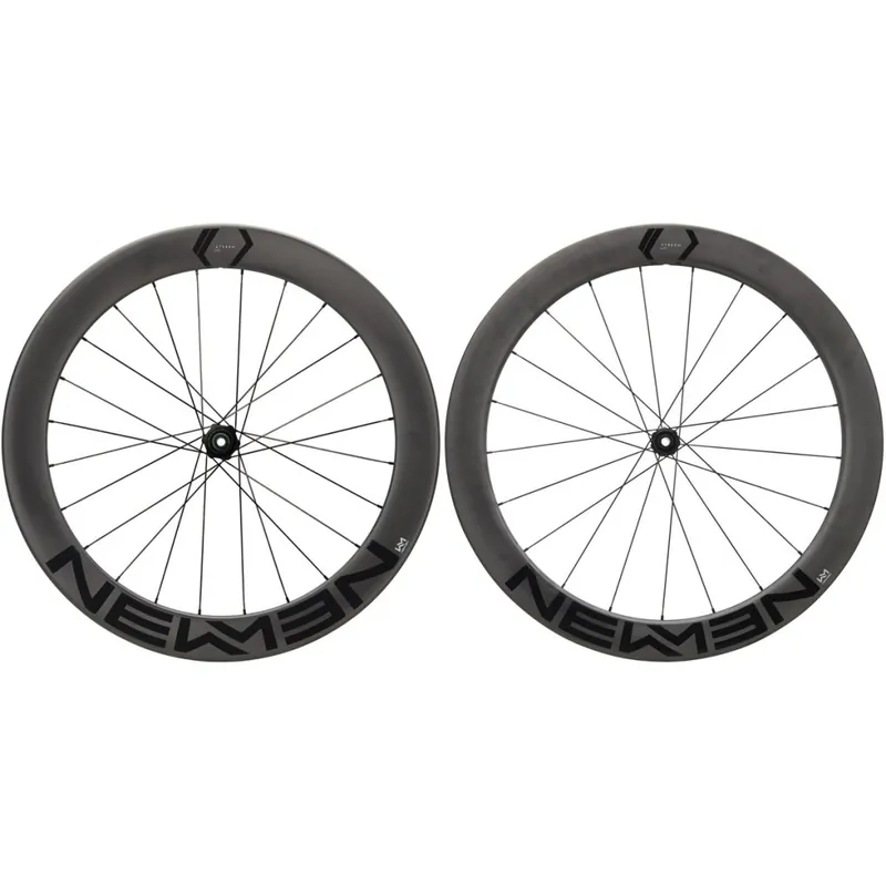 Newmen Streem Sprint Laufradsatz - 28" Carbon Clincher Centerlock - 12x100mm 12x142mm - Shimano HG Nur Heute