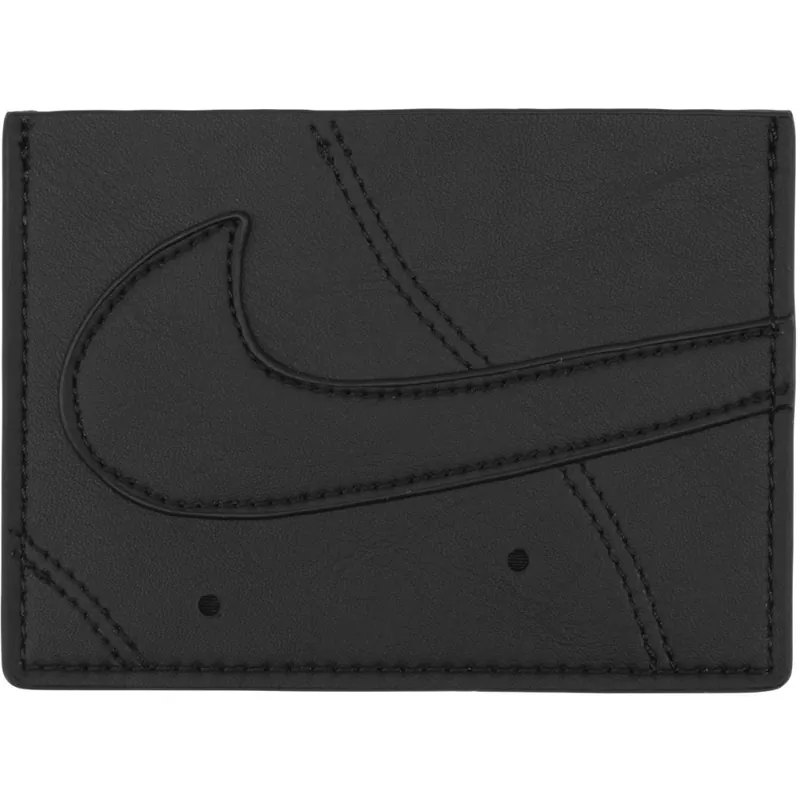 Nike Icon Air Force 1 Card Geldbörse - schwarz/schwarz/schwarz 013 Sale
