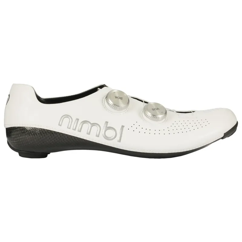 Nimbl Ultimate Rennradschuhe - white-silver Neue Kollektion