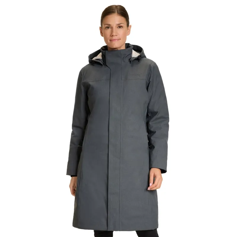 Finale Aktion Nordisk Tana Shell Daunenmantel Damen - dark shadow