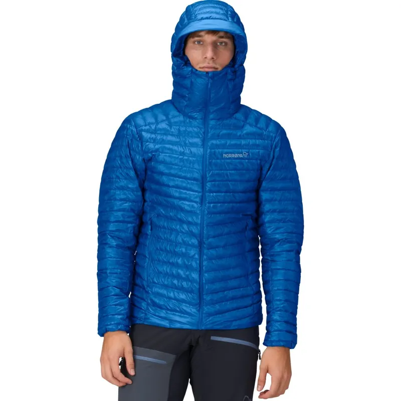 Norrona trollveggen superlight down800 Daunenjacke mit Kapuze Herren - Skydiver Preisreduziert