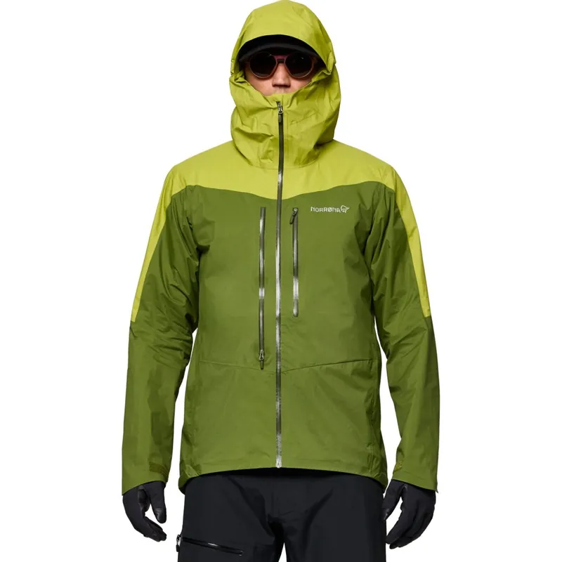 Norrona falketind dri1 Jacke Herren - Pesto/Golden Lime Abverkauf