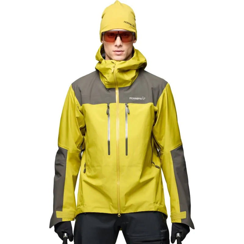 Markenprodukt Norrona trollveggen Gore-Tex Pro light Jacke Herren - Antique Moss