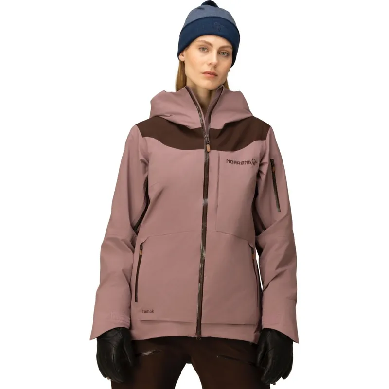 Aktuell Norrona tamok Gore-Tex Jacke Damen - Grape Shake