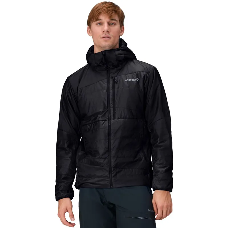 Norrona falketind thermo40 Isolationsjacke mit Kapuze Herren - Caviar Mega-Angebot