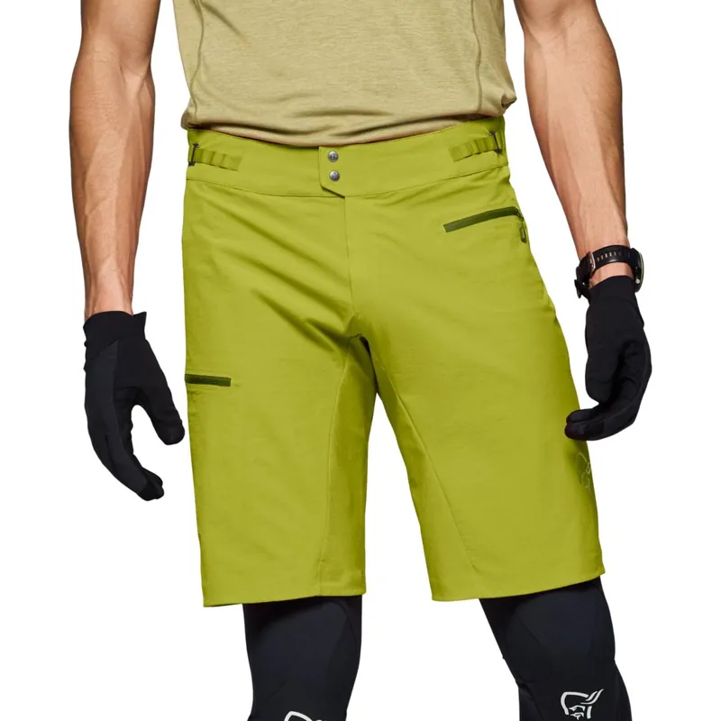 Norrona fjørå flex1 light Shorts Herren - Golden Lime Sonderaktion
