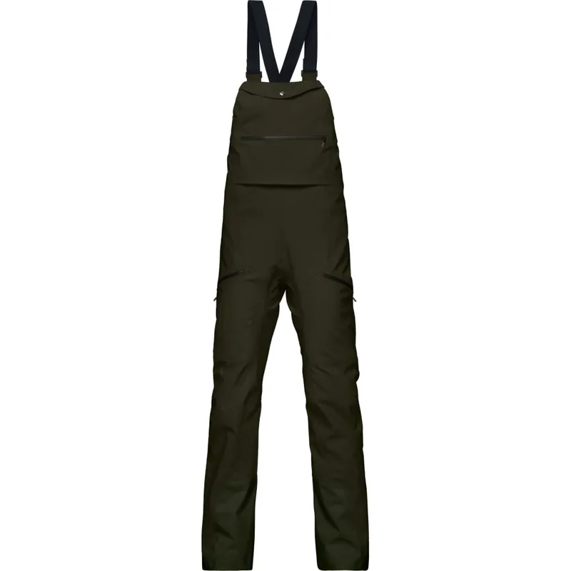 Norrona tamok Gore-Tex Performance Shell Latzhose Damen - Rosin Schneller Versand