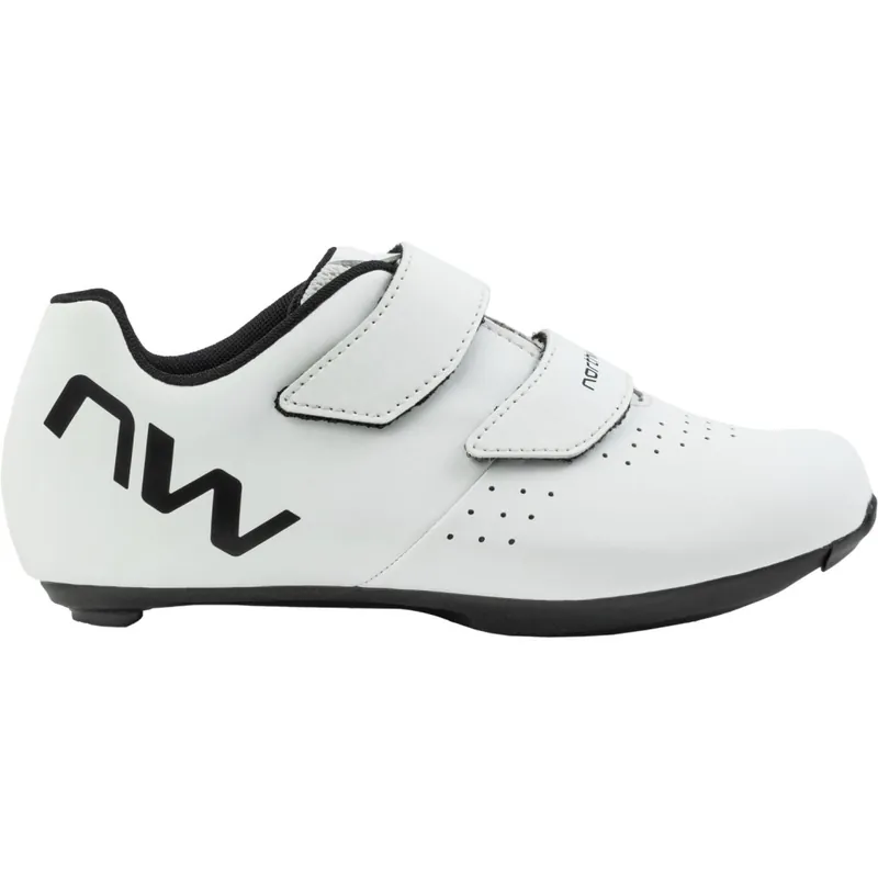Ausverkauf Northwave Sonic Rennradschuhe Kinder - weiß/schwarz 51