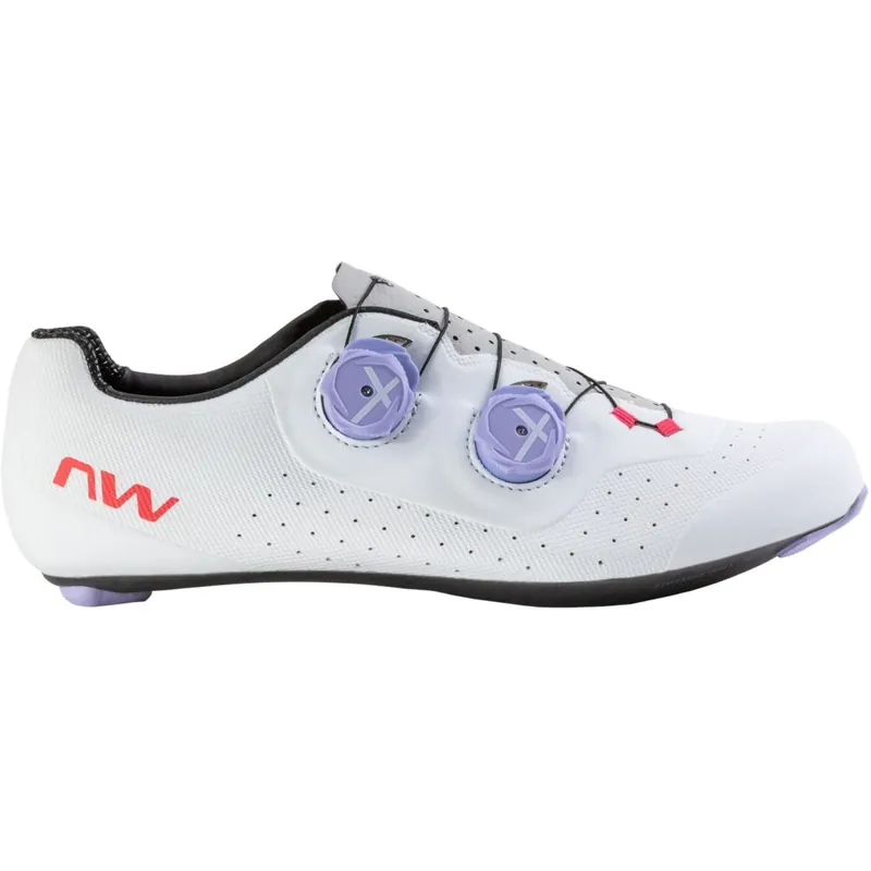 Northwave Extreme Plus Schuhe - white/lilac/red 173 Schneller Versand