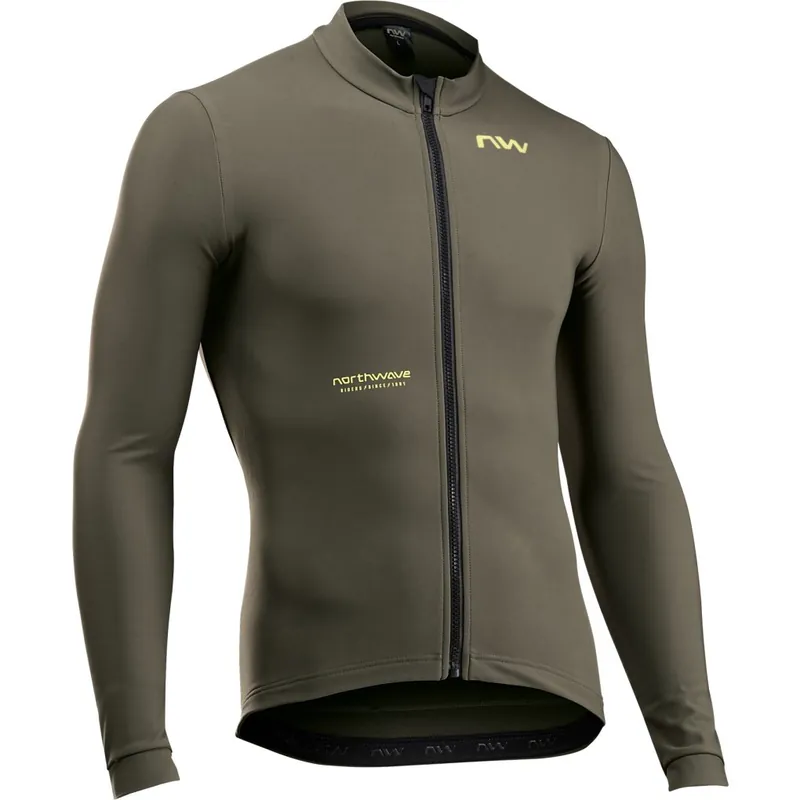 Zertifiziert Northwave Extreme Thermotrikot Herren - forest green 96