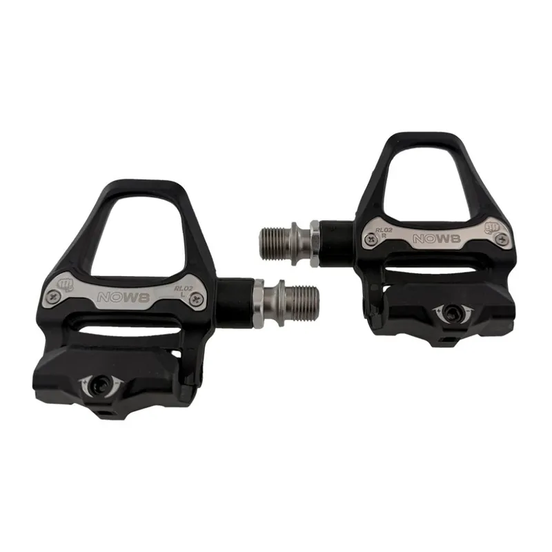 NOW8 RL02 Klickpedale für Rennräder SPD-SL - black/silver Top-Preis