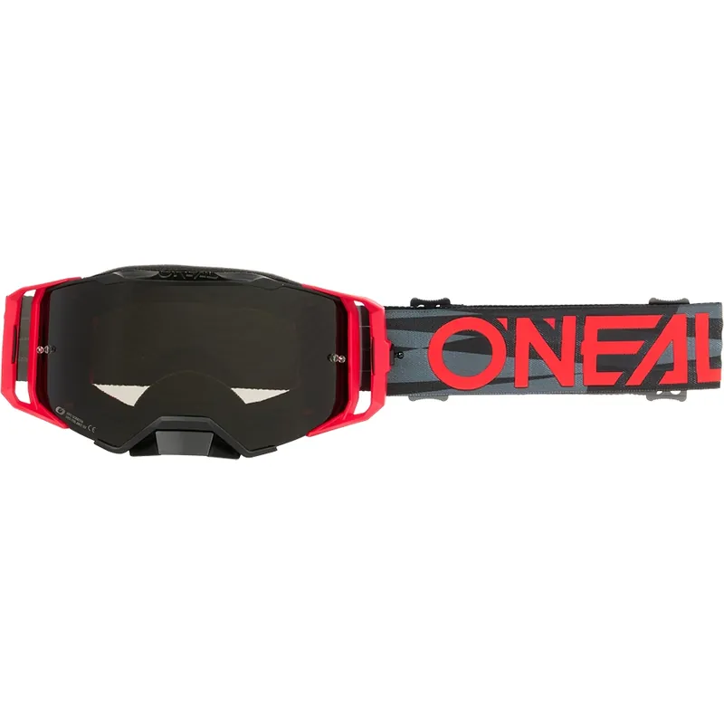 Preiswert O‘Neal B-33 Brille - ICTUS V.25 black/red - gray