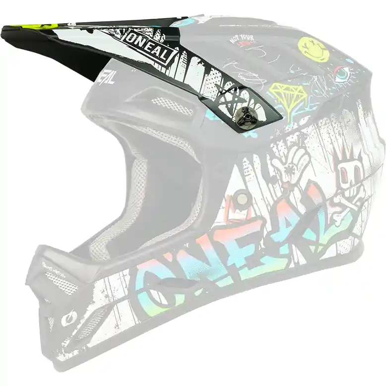 O‘Neal Backflip Helm - Visier - RANCID V.25 black/white Top-Preis
