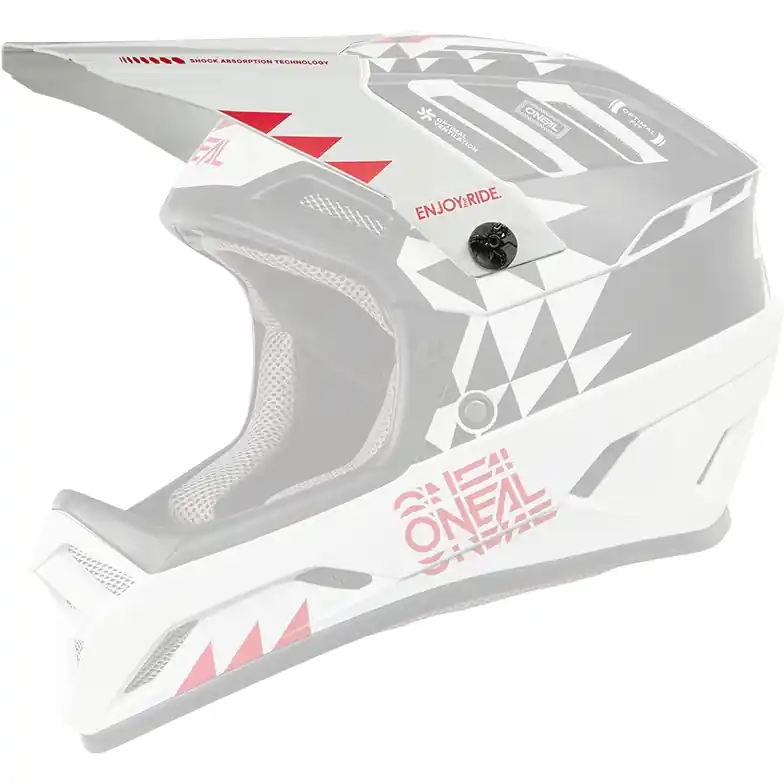O‘Neal Backflip Helm - Visier - KNOX V.26 white/black Sofort Bestellen