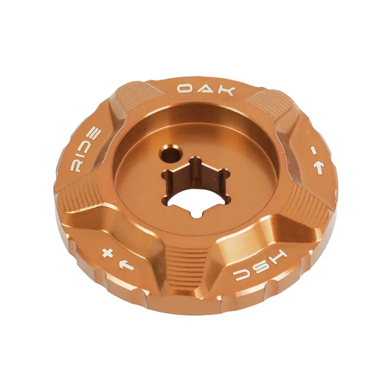 OAK Components HSC Kappe für Fox 34 / 36 / 38 / 40 Federgabeln - kupfer Beliebt