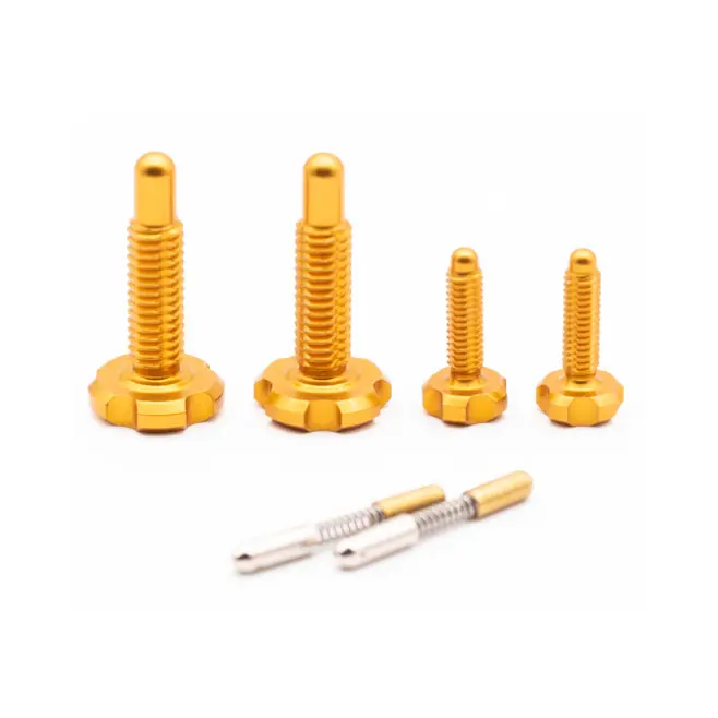 Heißes Angebot OAK Components Root Lever Pro Schrauben-Set - gold