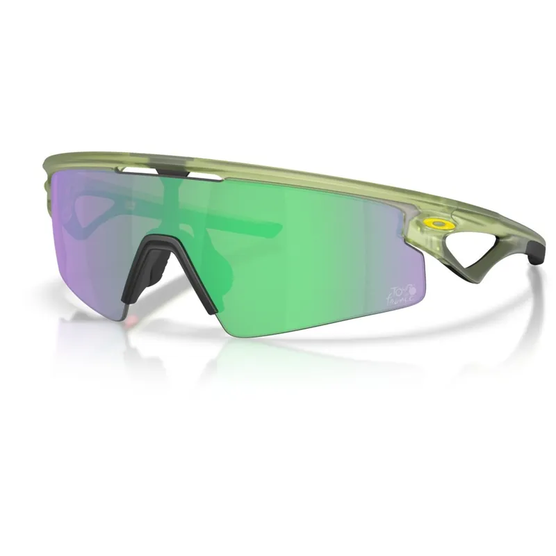 Nur Heute Oakley Sphaera Strike Brille - Tour De France™ 2026 - Matte Fern/Prizm Road Jade - OO9531-0937