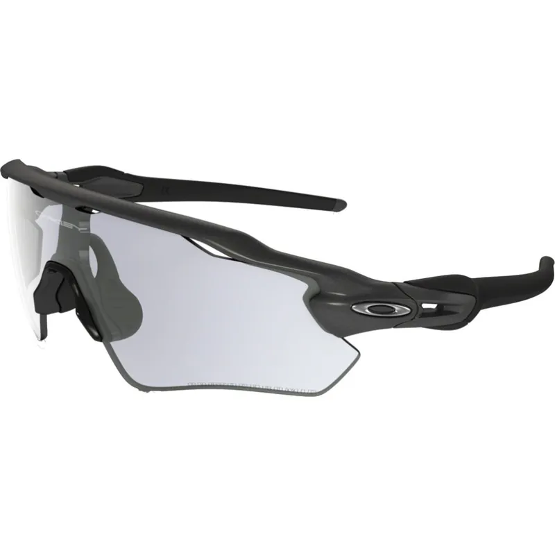 Günstig Oakley Radar EV Path Brille - Photochromic - Photochromic Steel/Clear Black Iridium Photochromic Activated - OO9208-13