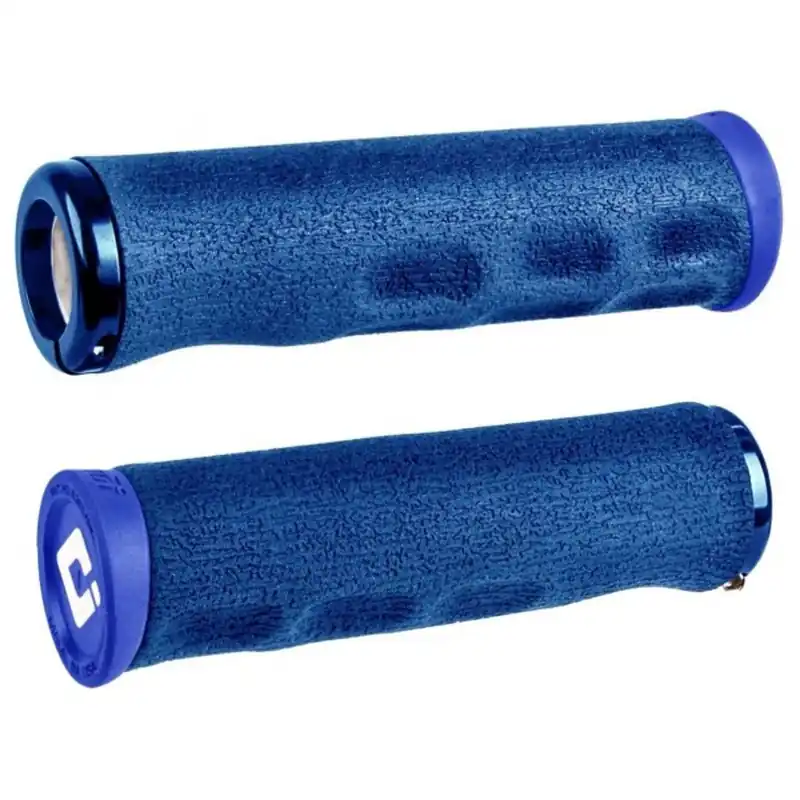 ODI F-1 Series Tinker Juarez Dread Lock V2.1 Lock-On Lenkergriffe - bright blue Neu Im Sortiment