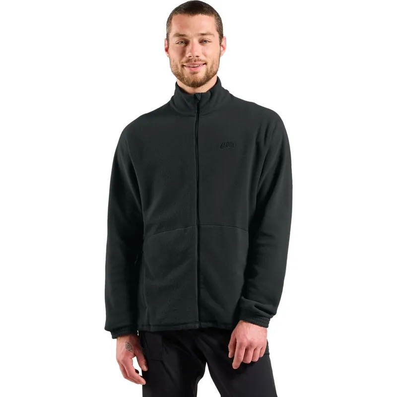 Meistverkauft Odlo Essentials Classic Multisport Fleecejacke Mit Reißverschluss Herren - schwarz