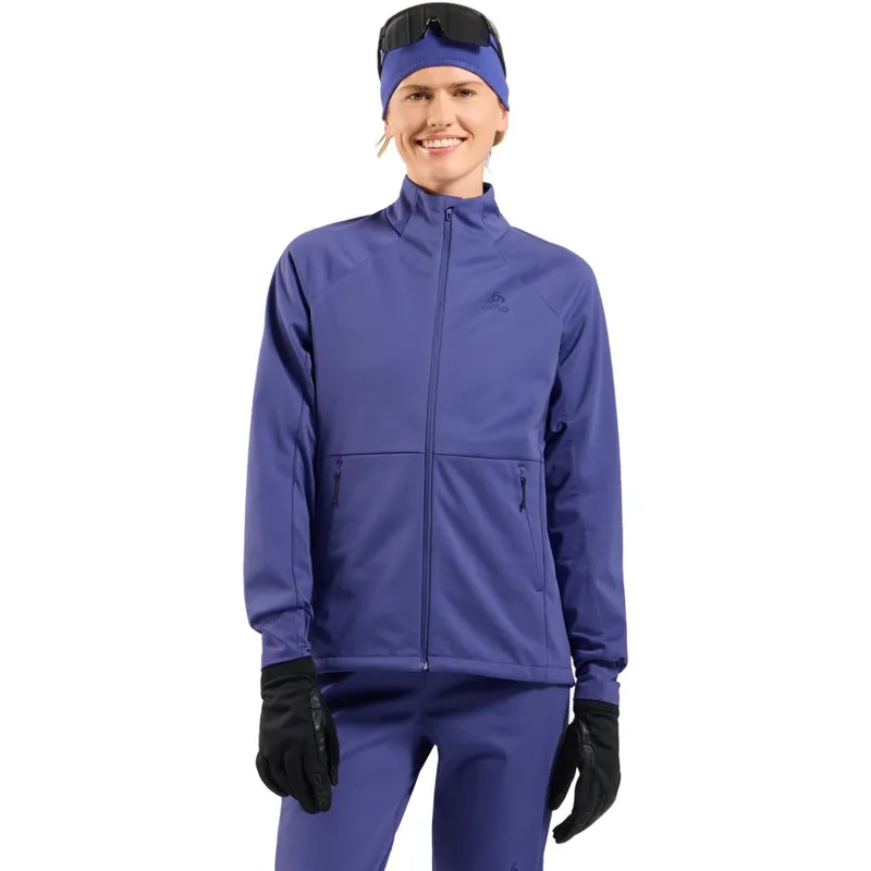 Odlo Essentials Warm Langlaufjacke Damen - skipper blue Begrenztes Angebot