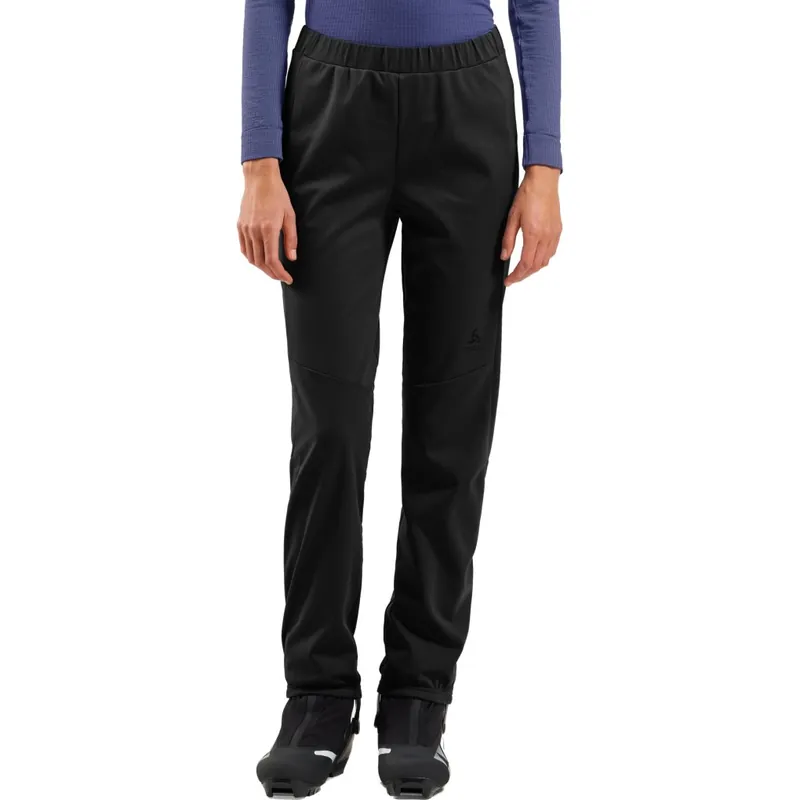 Odlo Essentials Warm Langlaufhose Damen - schwarz Kracherpreis