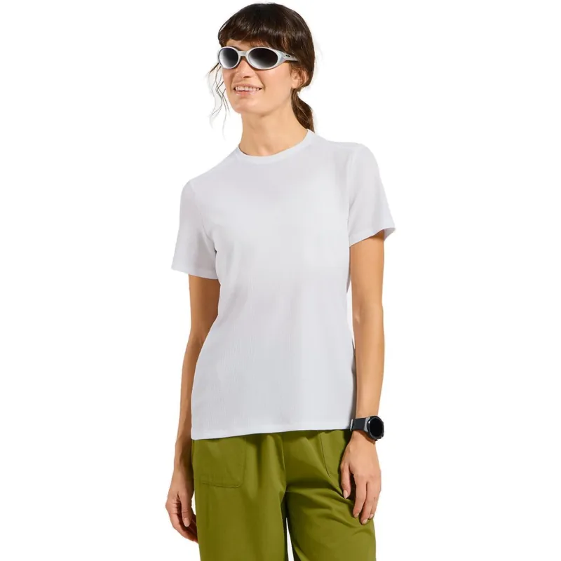 Odlo Cubic Light T-Shirt Damen - white Echt