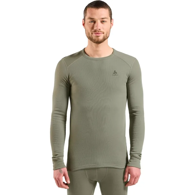 Garantierte Lieferung Odlo Active Warm Langarm-Unterhemd Herren - shadow
