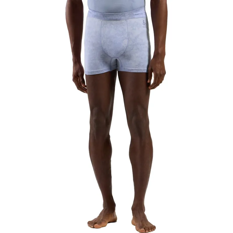 Preisreduziert Odlo Performance Light Rain-Dye Boxershorts Herren - skipper blue