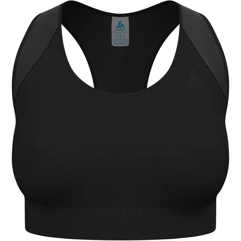 Odlo Medium Support Sport-BH Damen - schwarz Zertifiziert