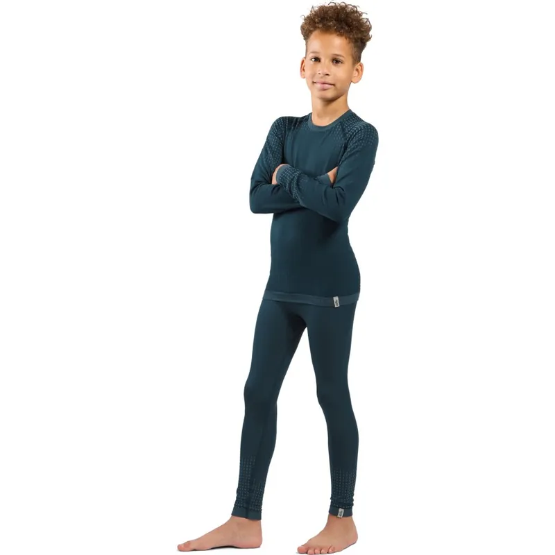 Odlo Performance Warm Base-Layer-Set Kinder - reflecting pond Meistverkauft
