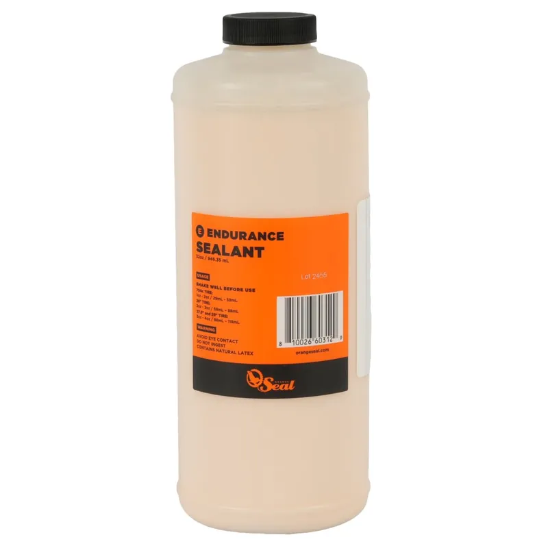 ORANGE SEAL Endurance Tubeless Sealant Refill - Reifendichtmilch - 32oz / 950ml - mechanic bottle Must-Have