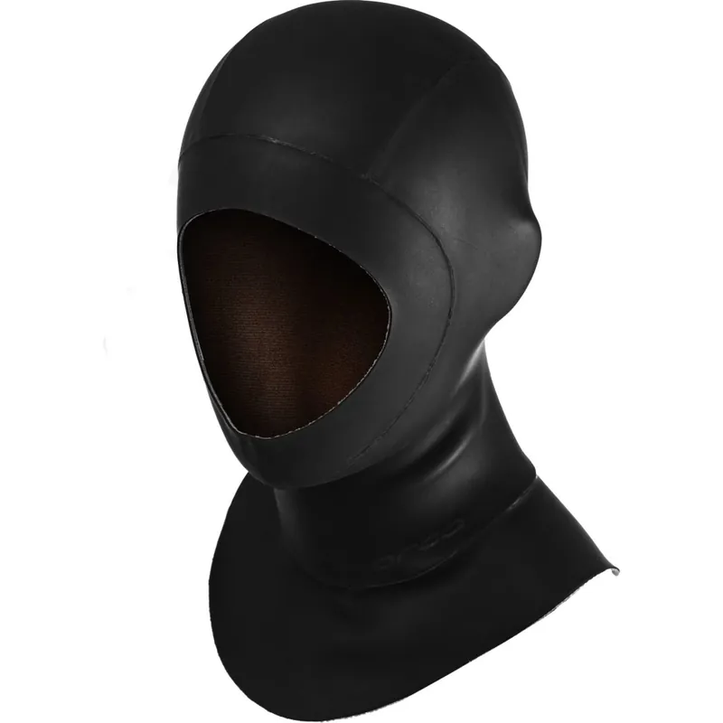 Orca Thermo Neopren-Schwimmmütze - schwarz/silber Zertifiziert