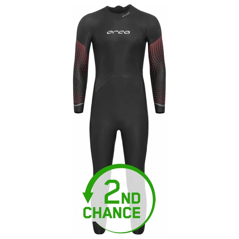 Wochenendangebot Orca Athlex Float Triathlon-Neoprenanzug Herren - black/red buoyancy - B-Ware