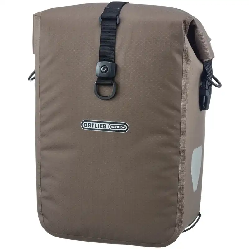 ORTLIEB Gravel-Pack Single - QL2.2 Fahrradtasche - 14.5L - dark sand Sichere Zahlung