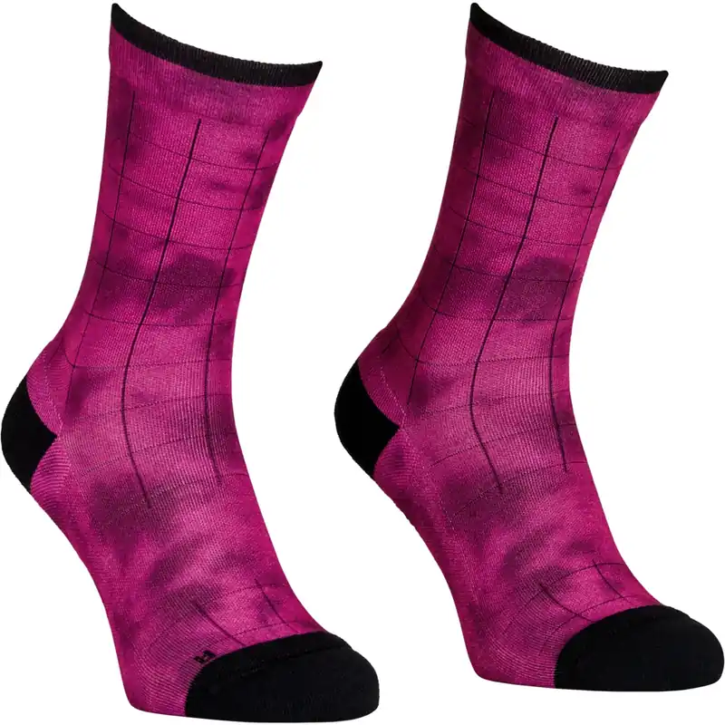 Sichere Zahlung Ortovox MTB Mid Socken Damen - pink splash