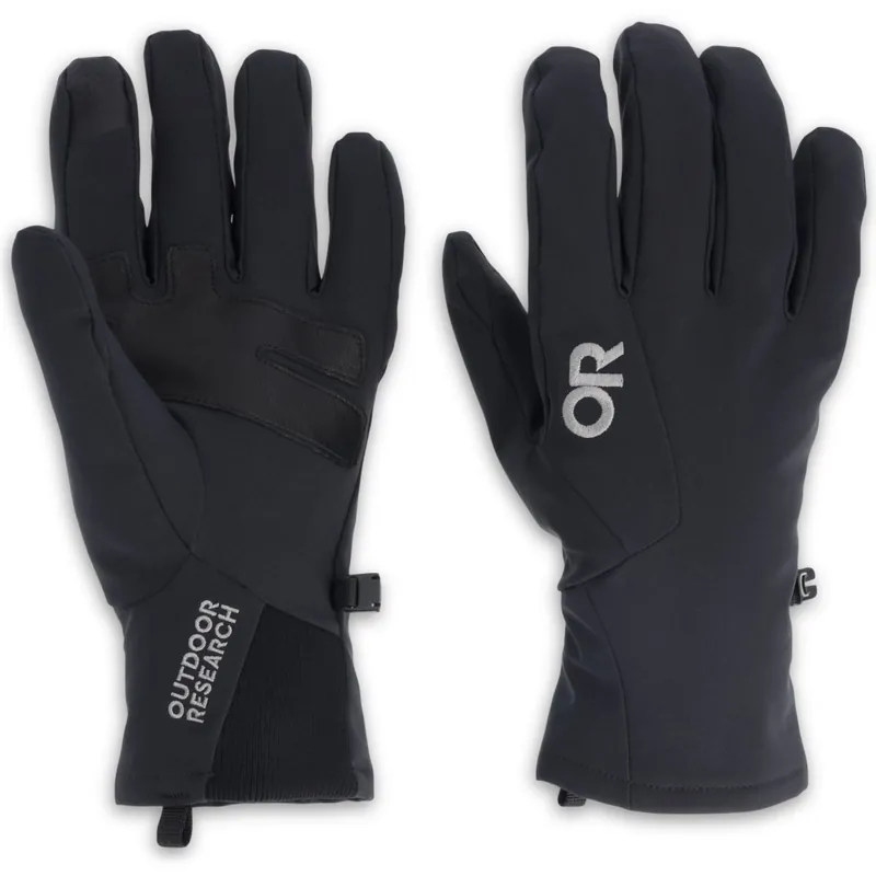 Markenware Outdoor Research Sureshot Softshell Handschuhe Herren - solid black