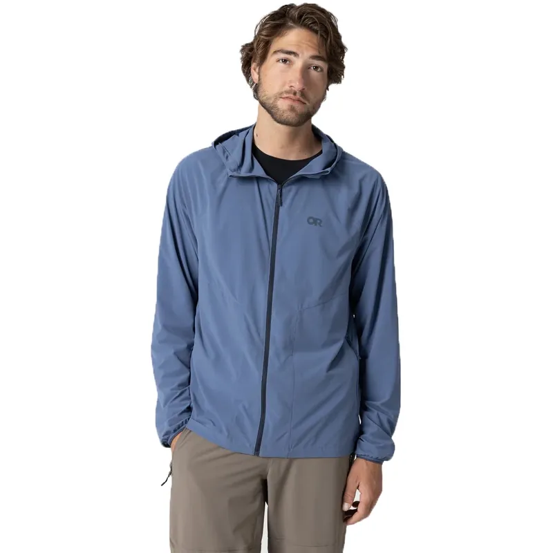 Wochenendangebot Outdoor Research Astroman Full Zip Sun Kapuzenjacke Herren - skyline